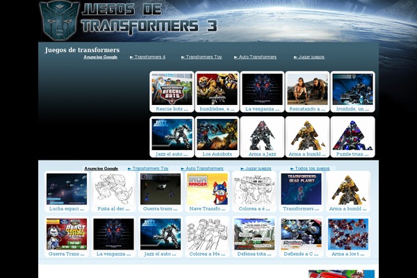 Flash Gamer theme site design template sample
