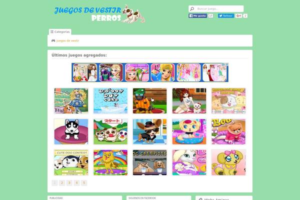 juegosdevestirperros.com site used Microgames
