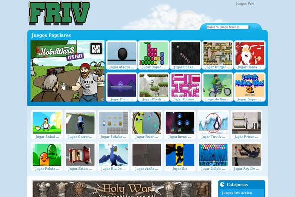 Flash Gamer theme site design template sample