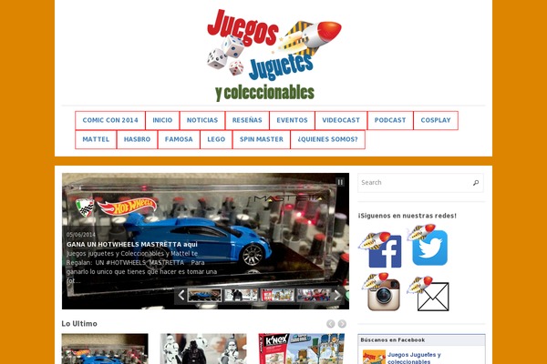 ColorNews theme site design template sample