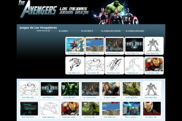 Flash Gamer theme site design template sample