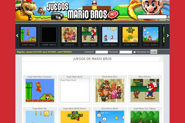 FunGames theme site design template sample