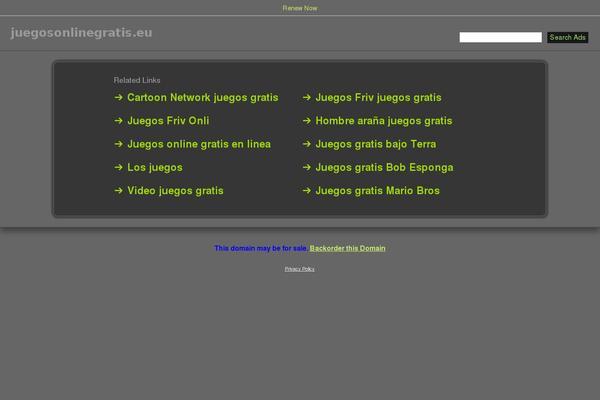 Estandardevideos theme site design template sample