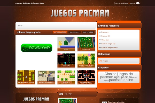 Megaspace theme site design template sample