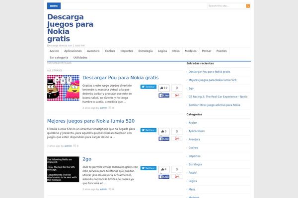 Freshlife theme site design template sample