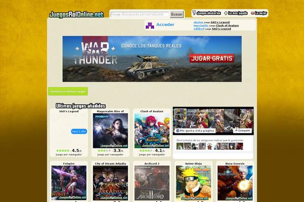 juegosrolonline.net site used Rol