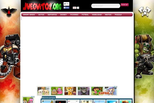 Wtb Game theme site design template sample