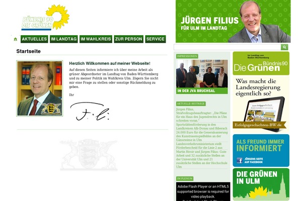 juergenfilius.de site used Blum-o-matic