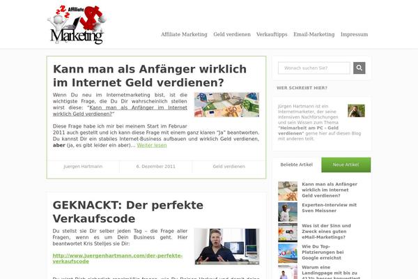 Focusblog theme site design template sample
