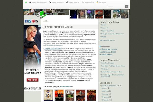 OneRoom theme site design template sample