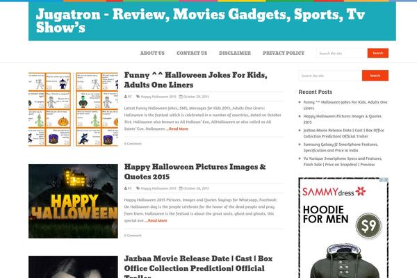 Blaskan theme site design template sample