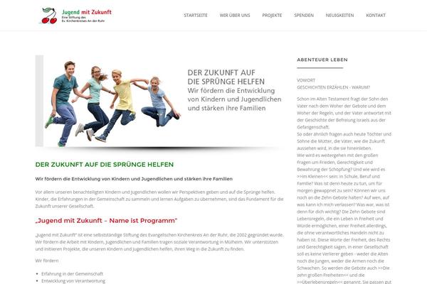 Durus theme site design template sample