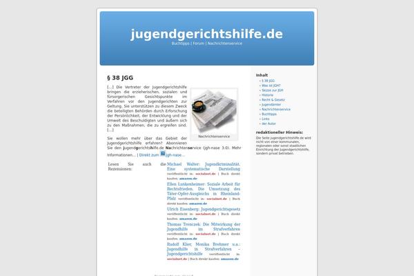 Default theme site design template sample