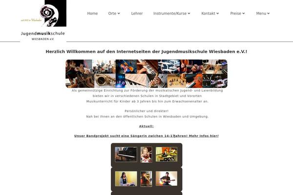 OceanWP theme site design template sample