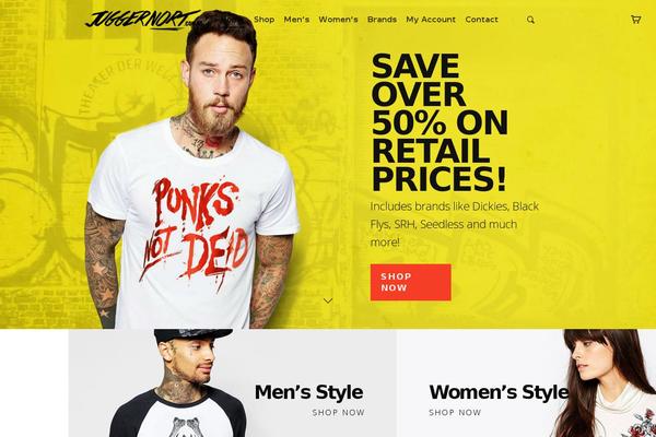 Salient Child theme site design template sample