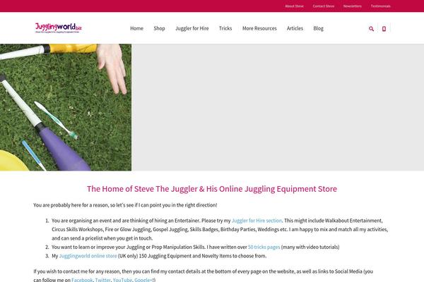Progressive theme site design template sample