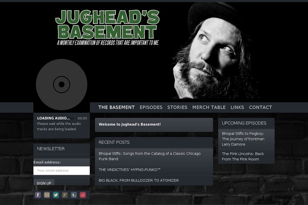 Soundcheck theme site design template sample