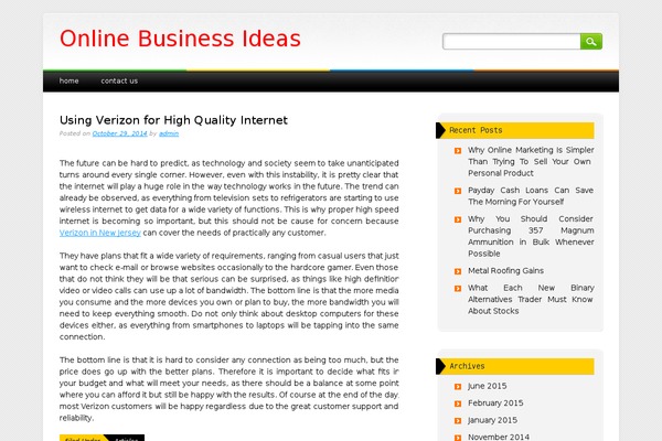 Major Media theme site design template sample
