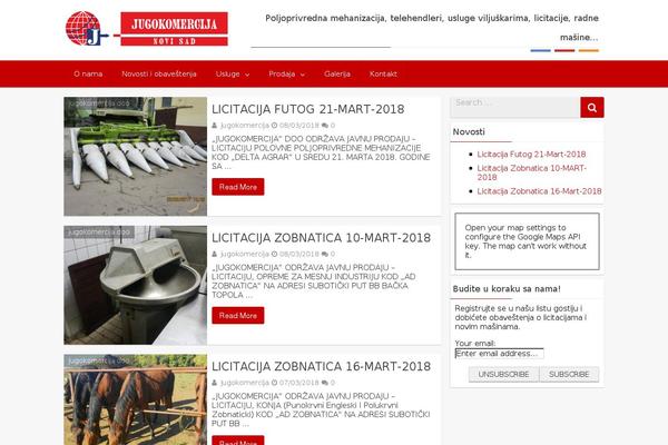 Morphic theme site design template sample