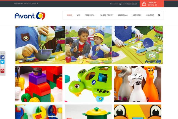 juguetesavant.com site used Clickshop