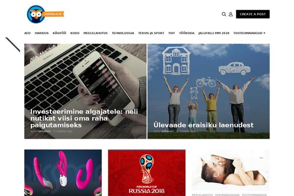 Iconic One Pro theme site design template sample