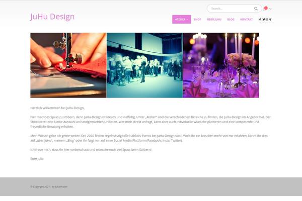 Porto theme site design template sample