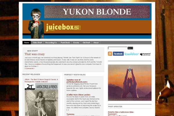 Mimbo 2.2 theme site design template sample
