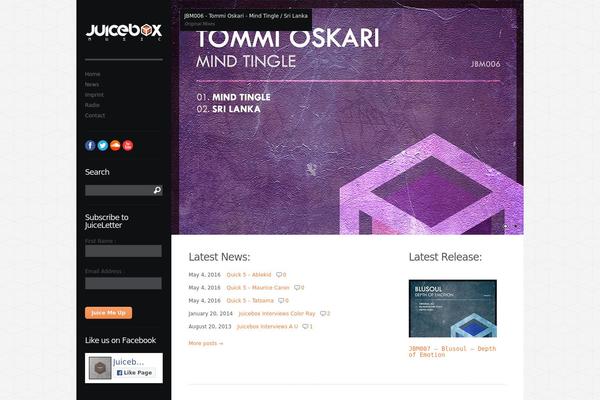 Reach theme site design template sample