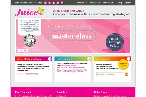 juicemarketinggroup.com site used Juice