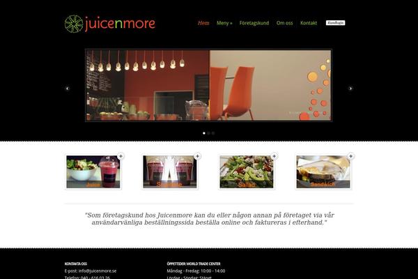 Feather theme site design template sample