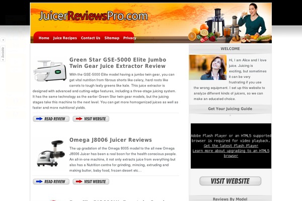Site using Featured Content Gallery plugin