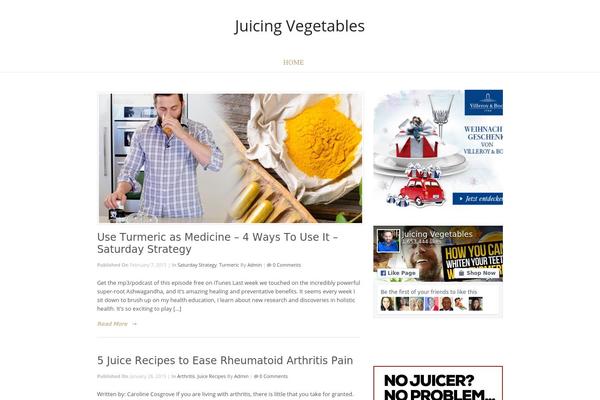 Food & Cook theme site design template sample