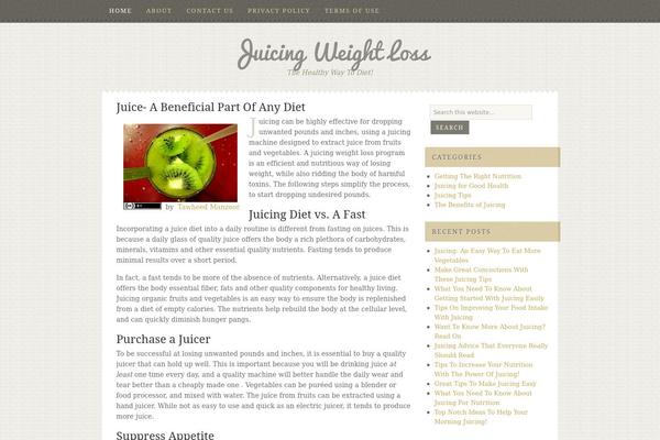 Fabric theme site design template sample