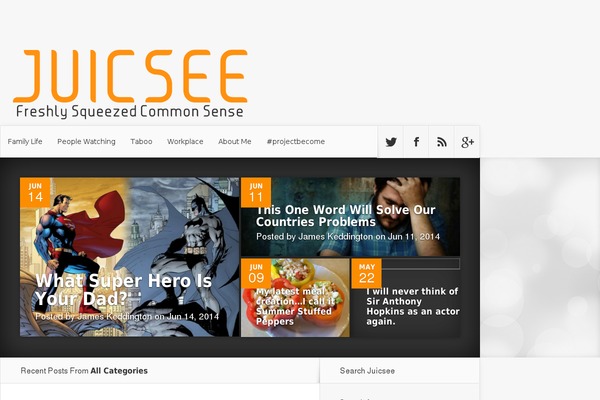 Nexus theme site design template sample