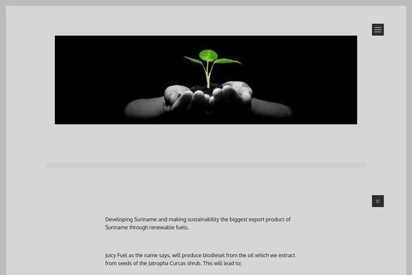 Tonal theme site design template sample