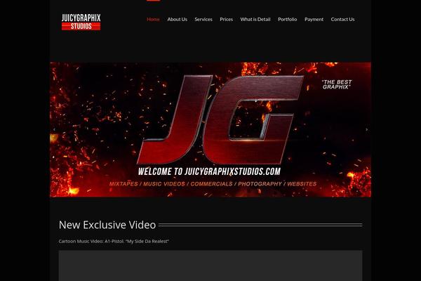 Site using TablePress plugin