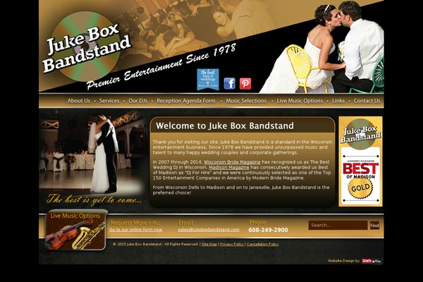 Homepage theme site design template sample