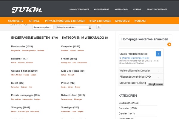 Directorypress theme site design template sample