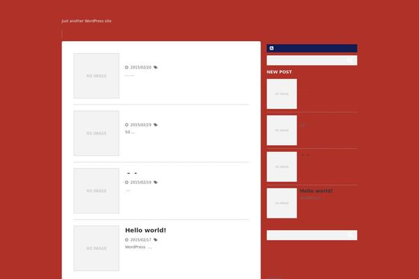 Stinger5ver20141227 theme site design template sample