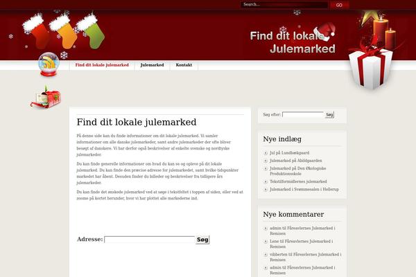 ChristmasPress theme site design template sample
