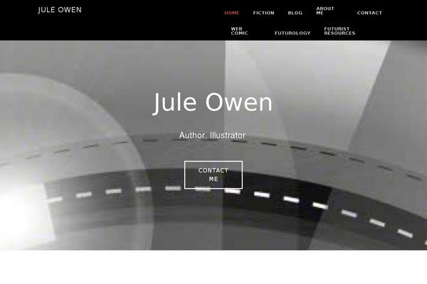 juleowen.com site used Parallax Pro