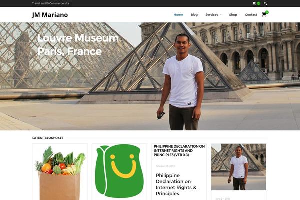 Everything theme site design template sample