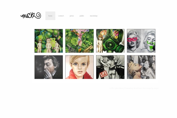 eGallery theme site design template sample