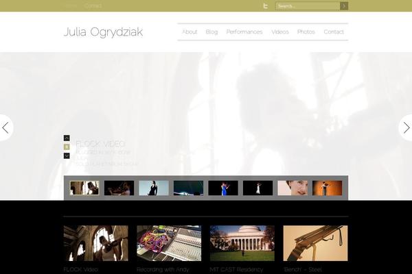 Duotive Three theme site design template sample