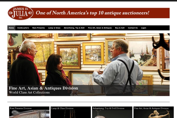 juliaauctions.com site used Jdj