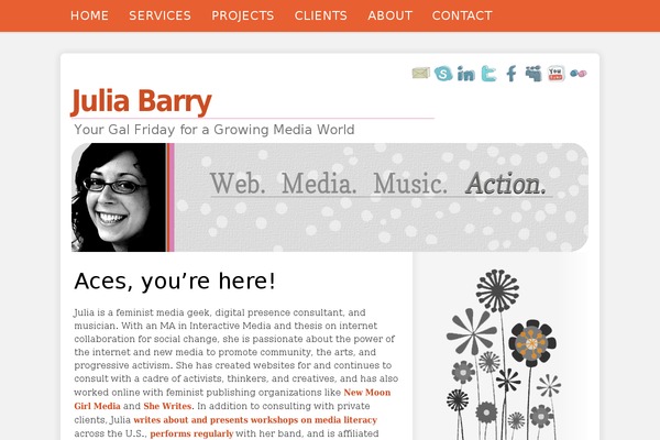 BlankSlate theme site design template sample