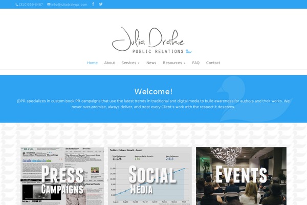 Cocoon-master theme site design template sample