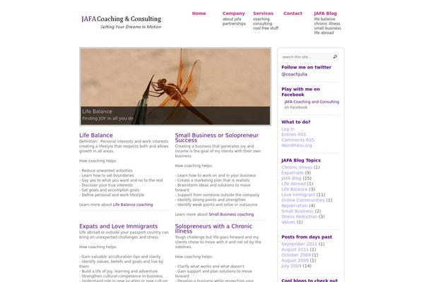 Prospectum theme site design template sample