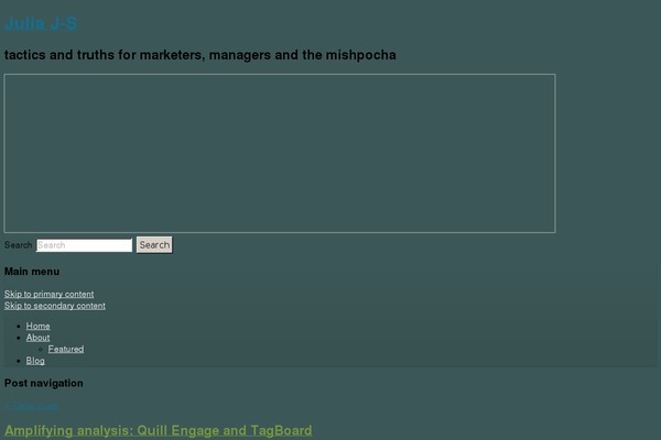 Site using Highlight and Share plugin