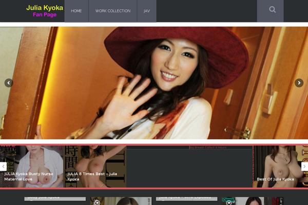 juliakyoka.com site used Wp-ultrafire